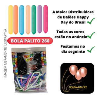 Balão Bexiga Palito 260 Escolher Cor no Anúncio em Oferta na Shopee