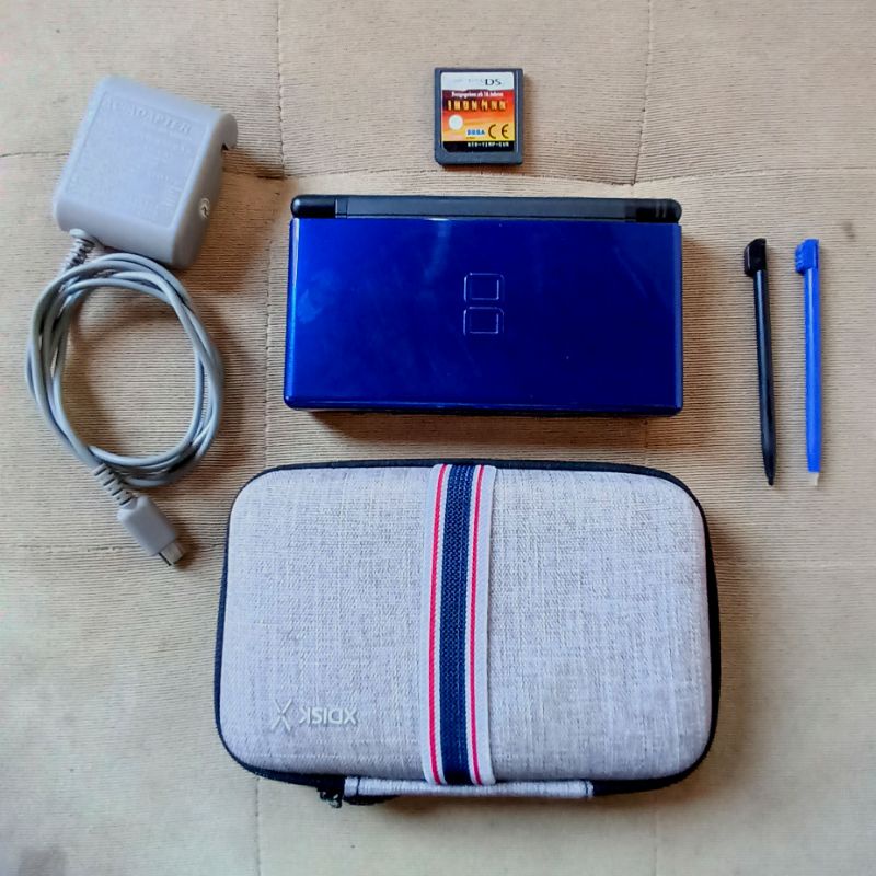 Nintendo DS Lite Roxo COMPLETO | Shopee Brasil