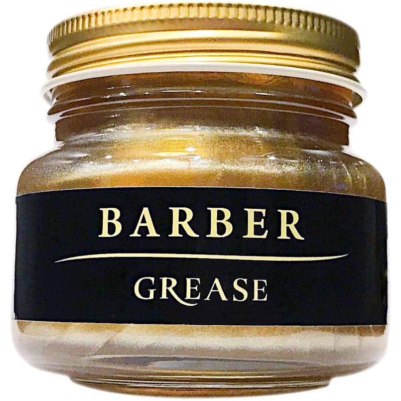 Diretamente do Japão [Goma Premium] Hiro Ginza Barber Grease S Grease Wax Masculina Dura 150g
