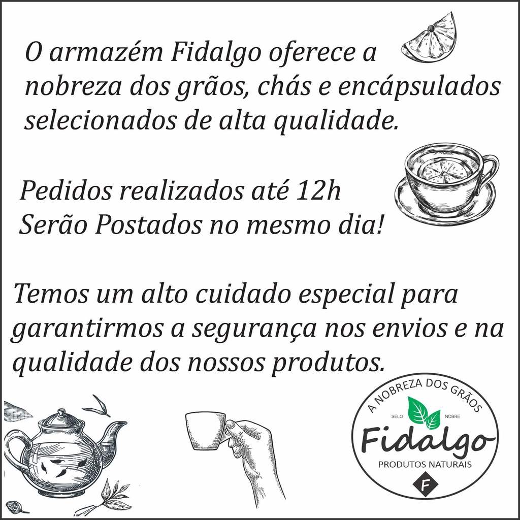 Detalhes do Sene Chá em folhas 1kg Premium