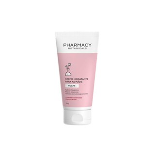 Pharmacy Botanicals Creme Hidratante Antisséptico para as Mãos Rosas 50g
