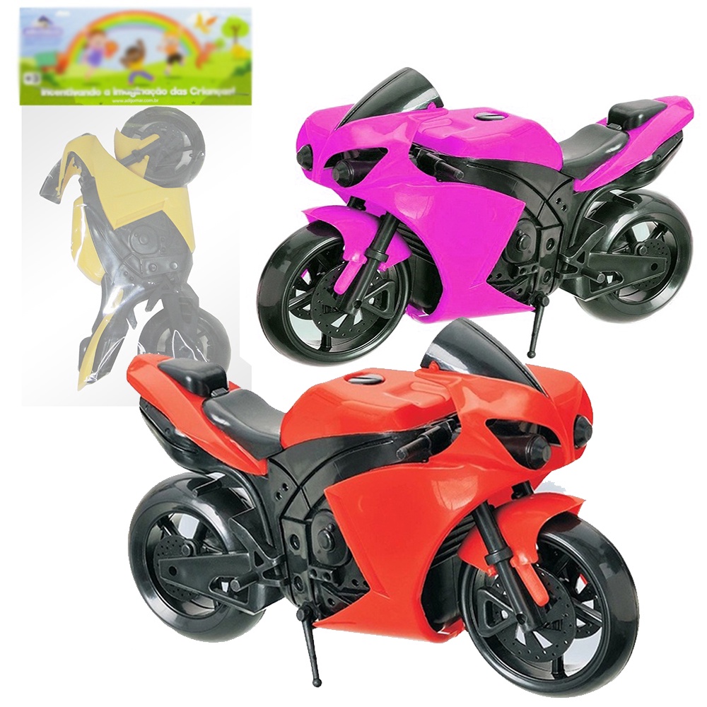 Moto De Brinquedo Motinha Miniatura De Plastico Shopee Brasil