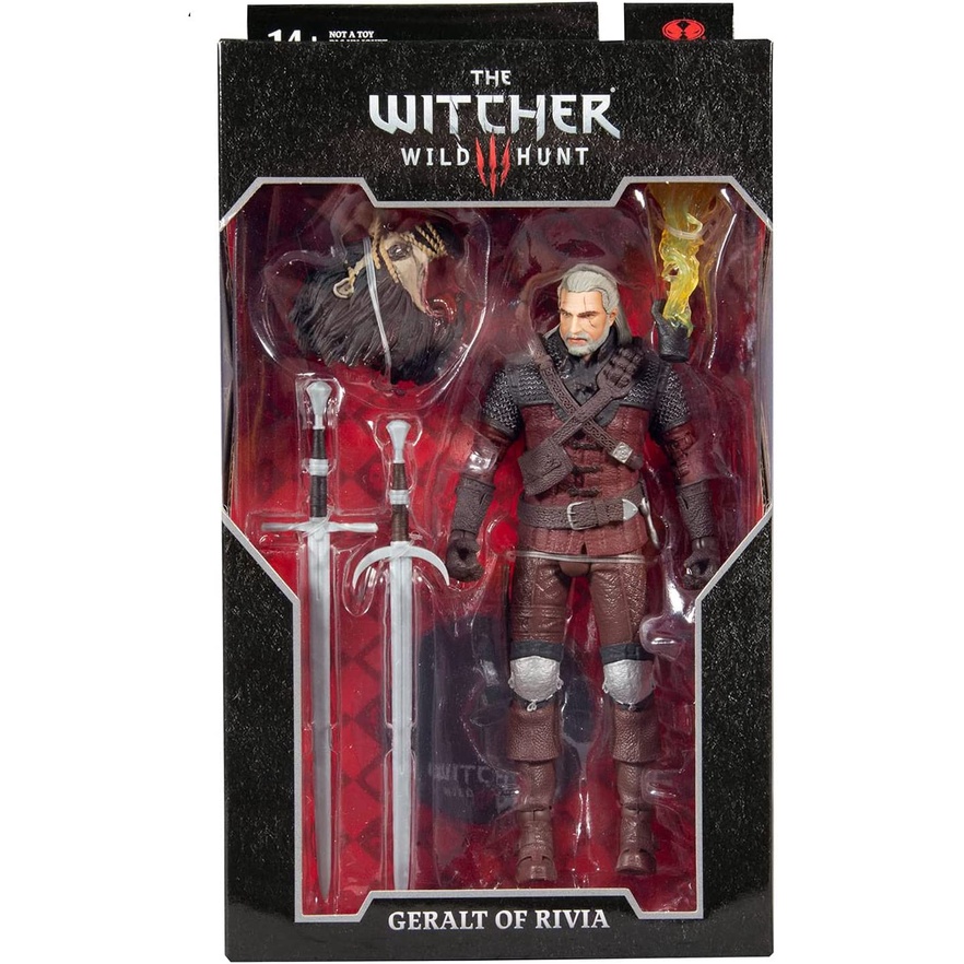 Jinx The Witcher 3 Geralt of Rivia 6 Vinyl Figure 6 Tall Multicol