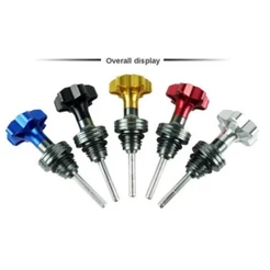 Tampa Vareta De Óleo Motos Universal Alumínio Resistente 12cm
