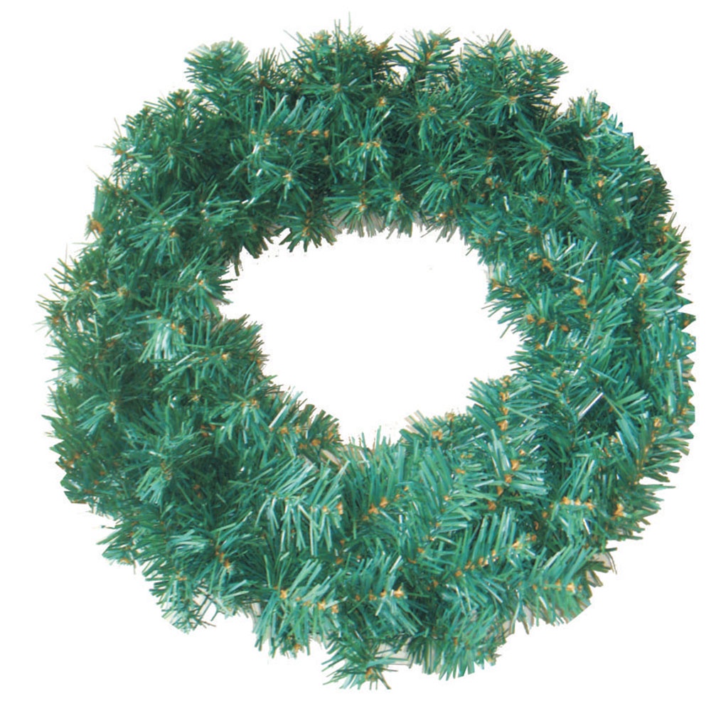 Guirlanda Natal Festão Aramado Coroa 30cm 80 Galhos Verde em Oferta na Shopee