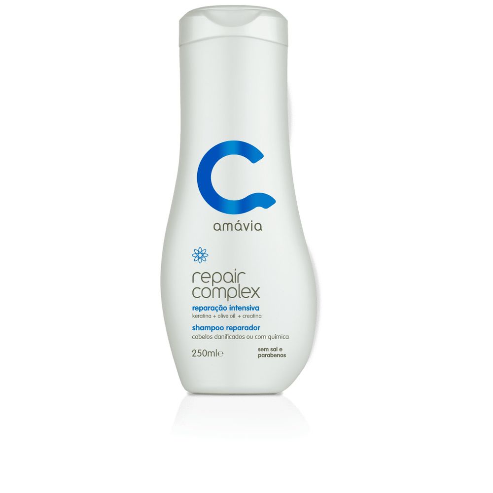 Vence 06/26 Repair Complex Shampoo Reparador Reconstrução Amavia 250ml