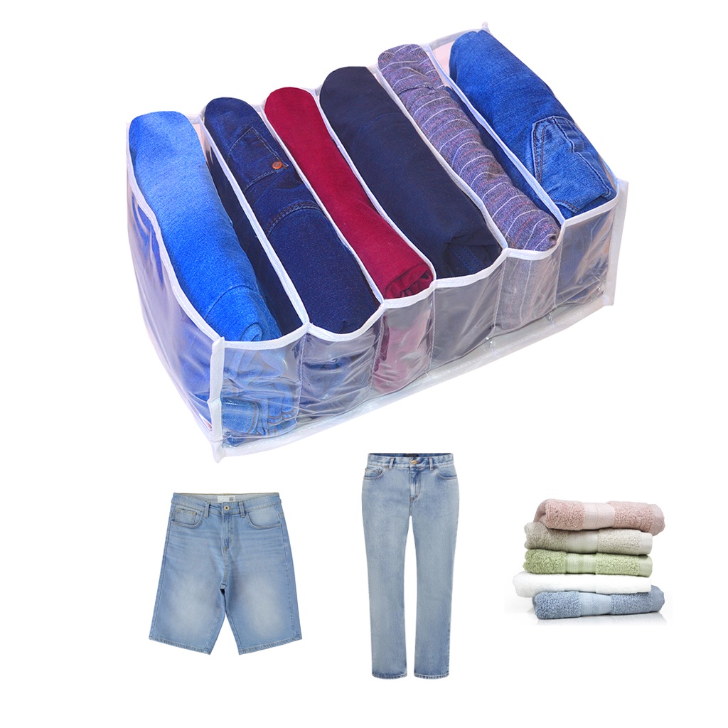 Organizador de gavetas p/ bermudas jeans 20x25x40cm