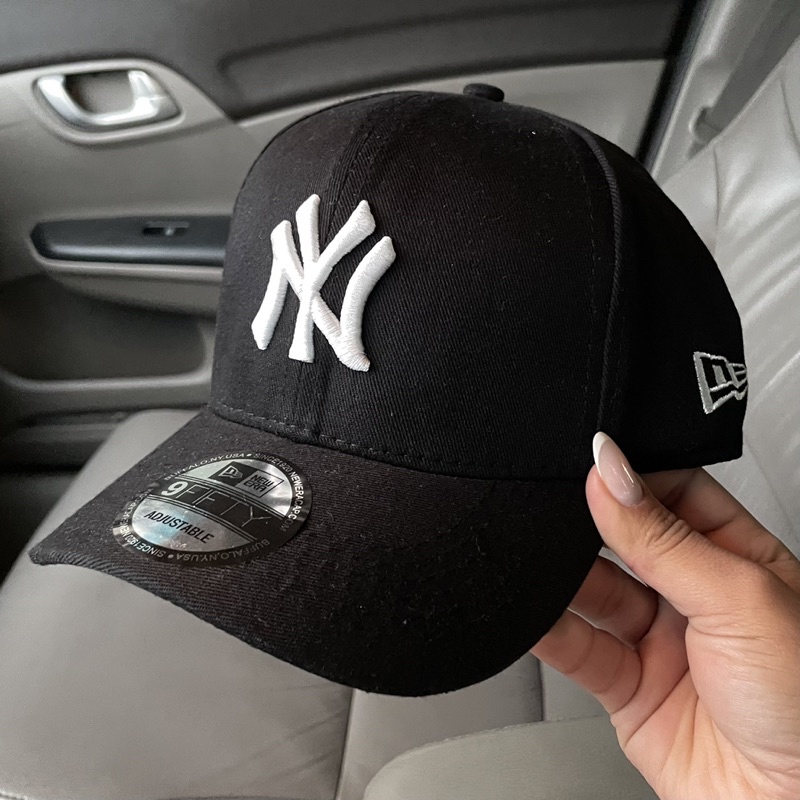 Boné Masculino Feminino Ny Aba Curvada Fecho De Ferro