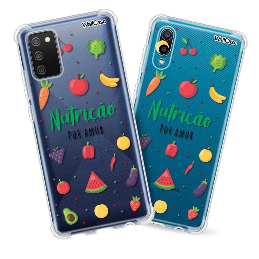 Capinha de Celular Cp24 Profissão Nutrição Para Galaxy A03 A04 A14 A31 A32 A33 A34 A53 A54 A72 A73 S23 S24 Fe Plus Ultra