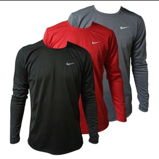 Kit 3 Camiseta Manga longa Dry fit Masculina Personalizada Sortidas