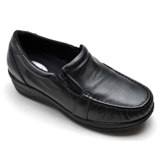 Sapato Ortopédico Feminino Tênis Sapatênis Anti Stress Social Zíper Lateral Moderno Macio Conforto em Oferta na Shopee