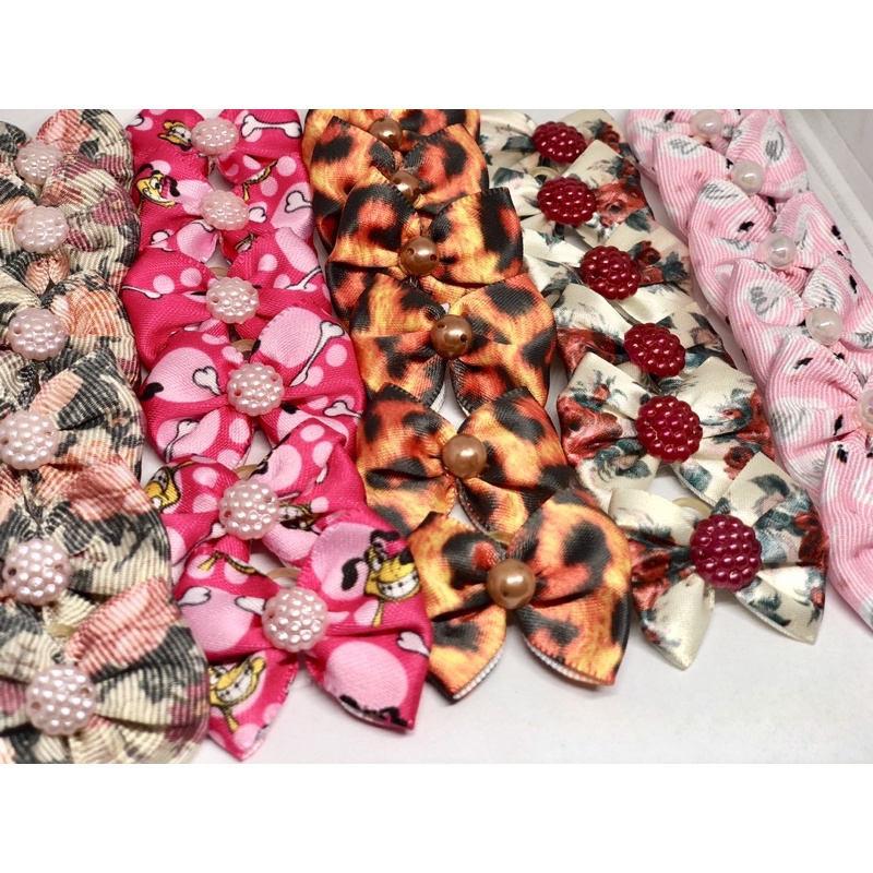 Pet 50 laços M Cachorro, cães, gato. 25 pares de Lacinhos pet fêmea banho e tosa, pet shop