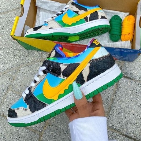 Tênis Nike Dunk Baixo Ben Jerry 'Sb Masculino E Feminino Casual