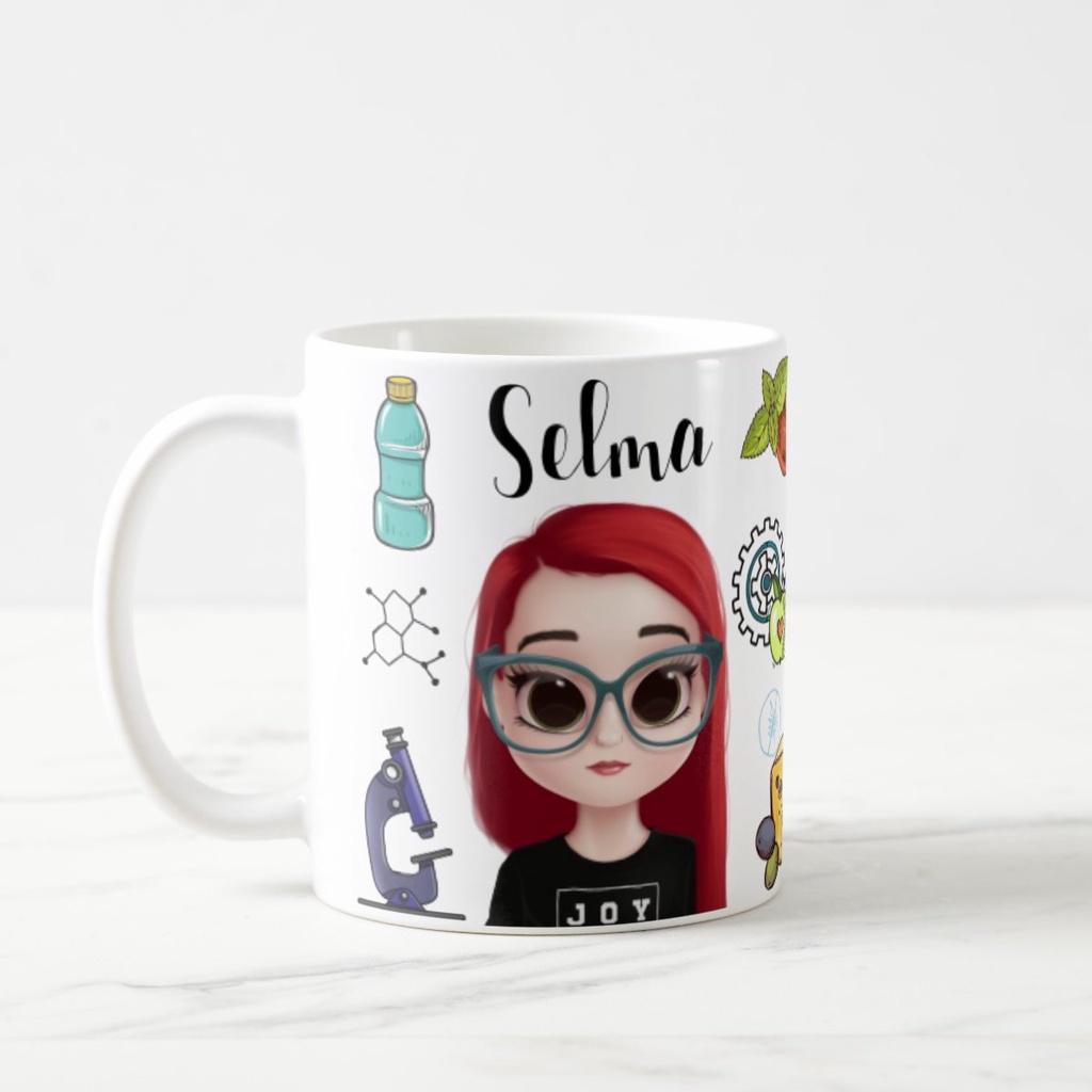 Caneca Profissão Engenharia de Alimento Personalizada Com Avatar