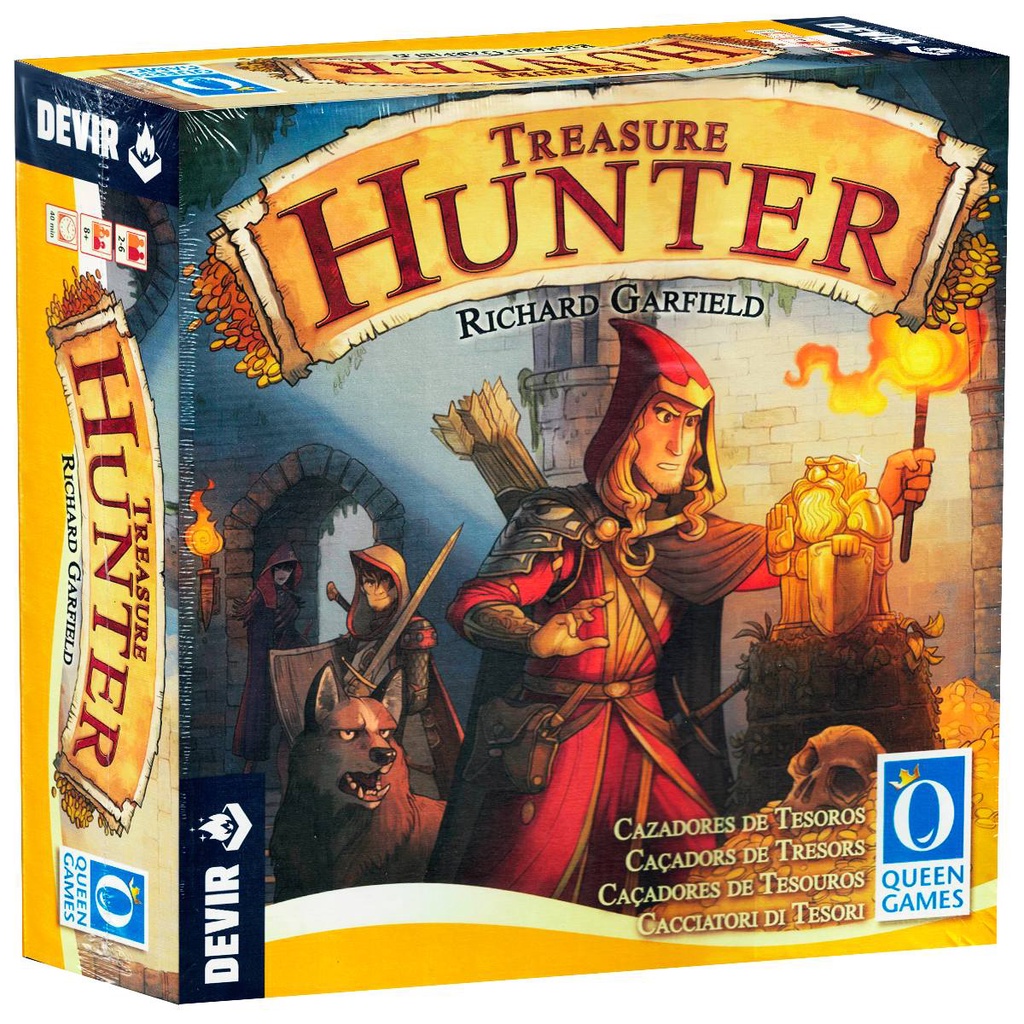 Treasure Hunter Jogo De Tabuleiro Devir Português Richard Garfield
