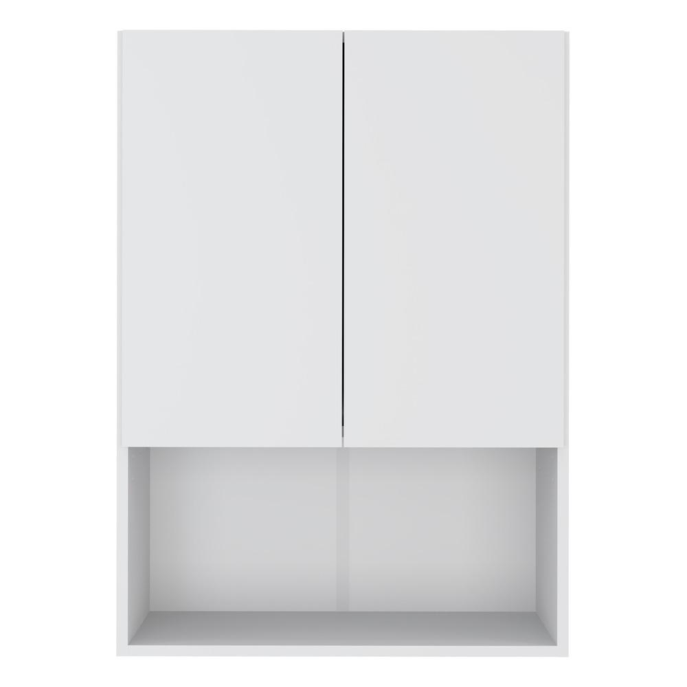 Armário Banheiro/Lavanderia com 2 portas Aspen Smart Multimóveis Branco - Home & Living