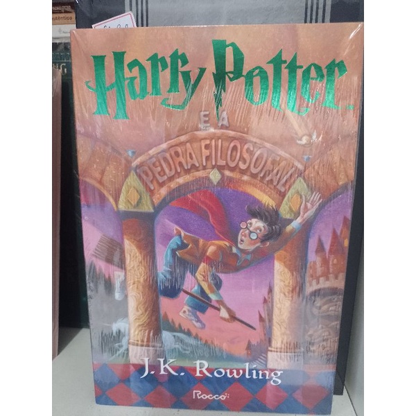 Harry Potter e a pedra filosofal (novo) Lacrado JK Rowling 14 x 21 cm promoção