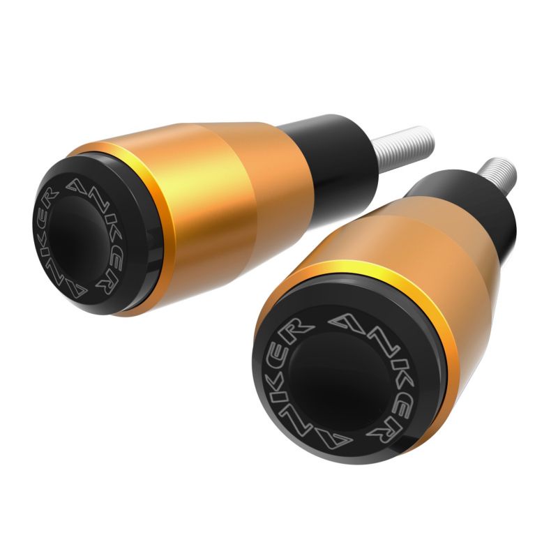 Slider Dianteiro Anker Honda Cb 600F Hornet 2008 a 2014 Alumínio Anodizado