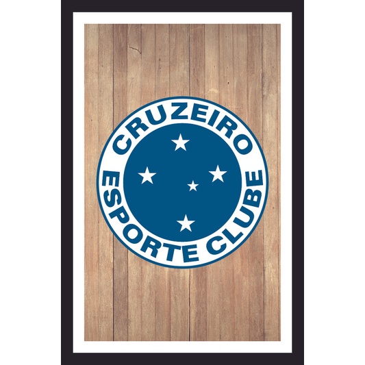 Placa Quadro Decorativo Cruzeiro Mafia Azul Zeiro maior de minas de MDF 6mm (Não empena com tempo) 20x28cm Impressão Direta 10