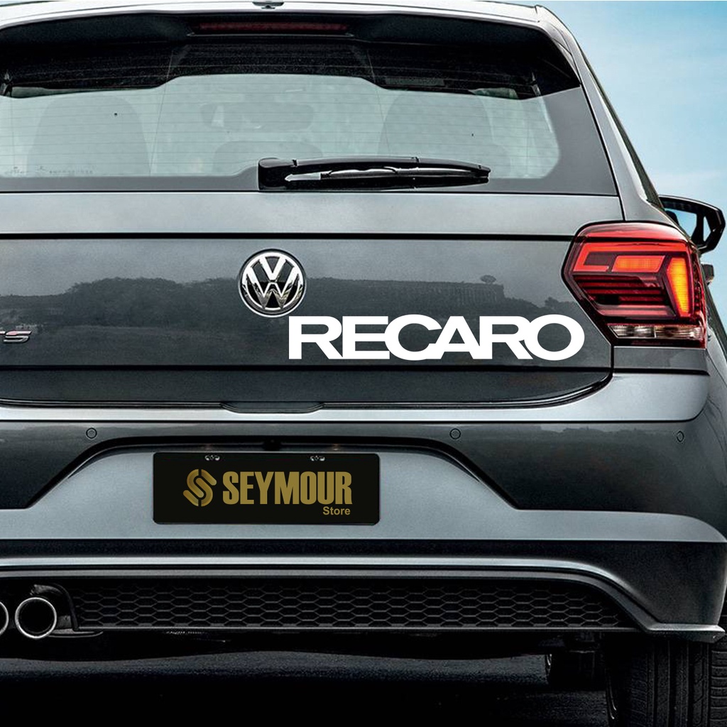 Adesivo Frase Recaro Carro Rebaixado Som Dub Tuning Auto