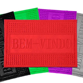 Tapete Entrada Casa Apto Apartamento Com Frase Bem Vindo Antiderrapante Emborrachado Visitante em Oferta na Shopee