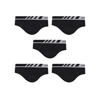 KIT/5 CUECAS LUPO SLIP MICROFIBRA 691-002