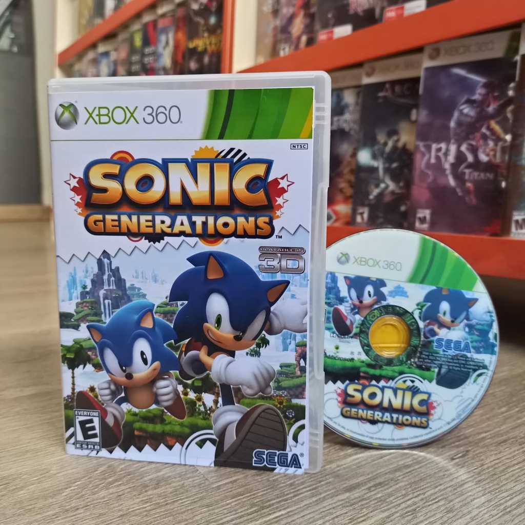 Jogo Sonic Generations Xbox 360
