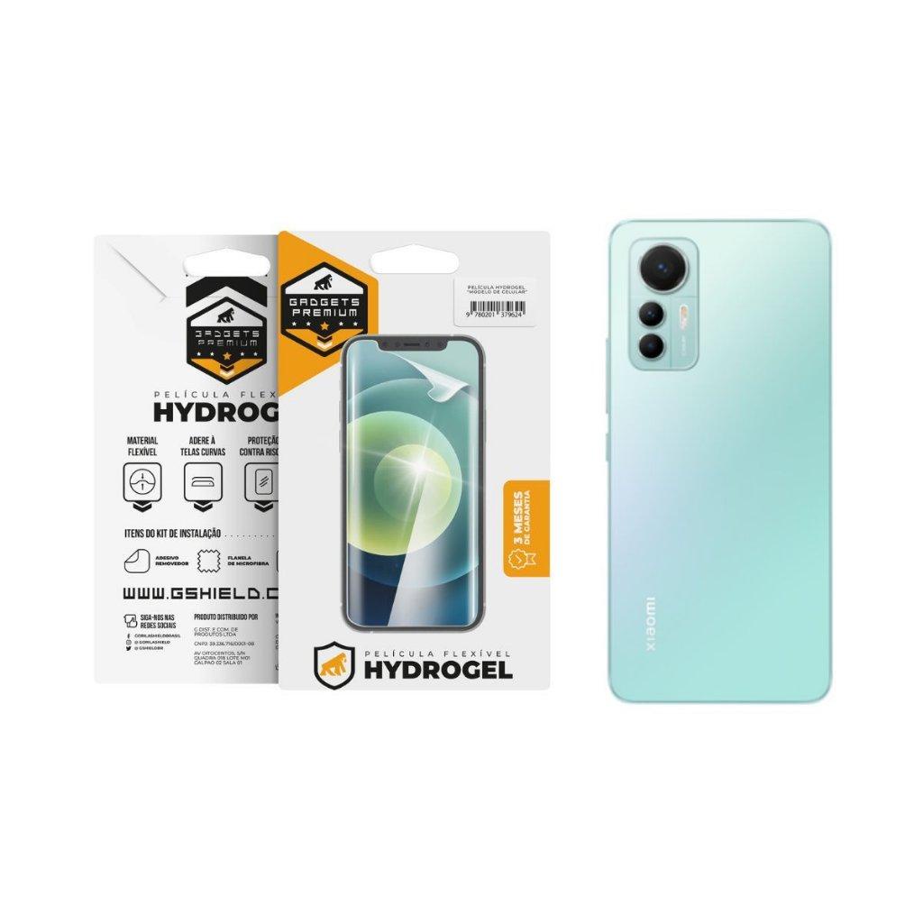 Película Hydrogel Traseira para Xiaomi 12 Lite - Resistente e Transparente - Gshield