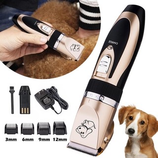 Máquina De Tosar Cortar Pelo Animais Cachorro Caes Raça Sem Fio Recarregável Daling