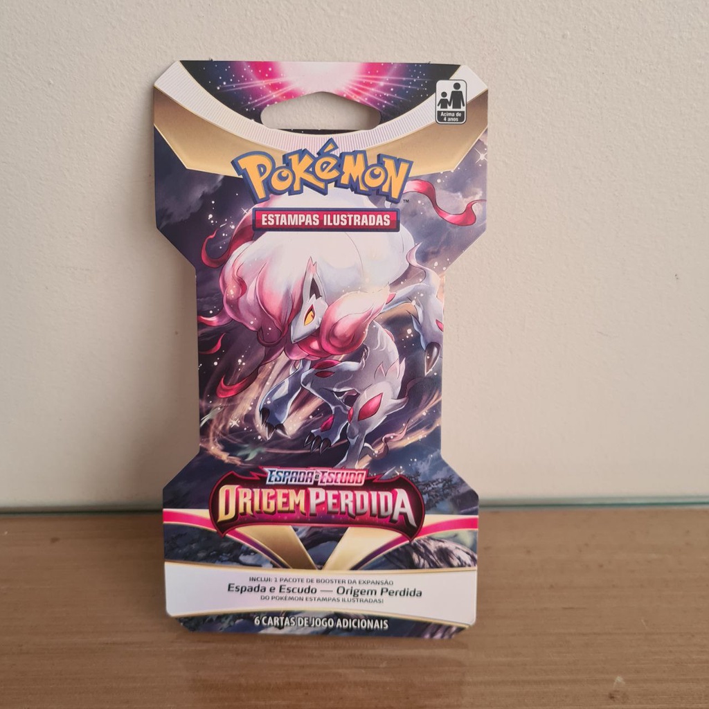 Jogo de cartas Pokémon blister Unitario espada escudo Origem Perdida 6 ...