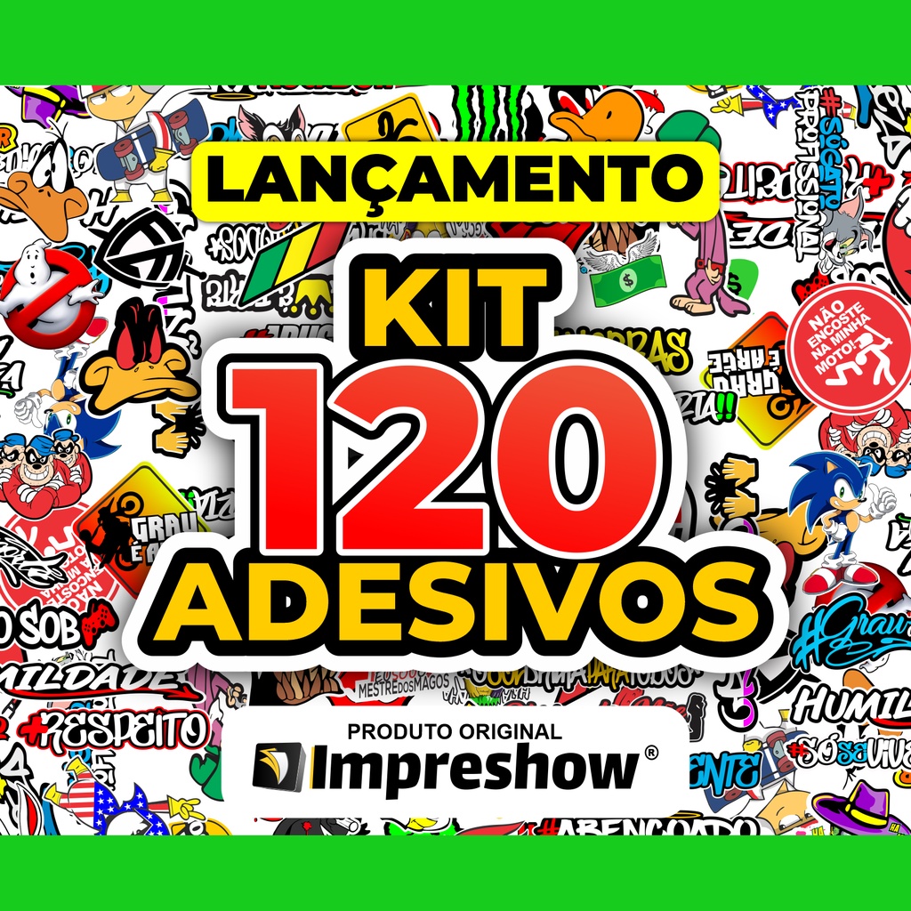 Adesivos Para Moto Grau 244 Kit 41 Bike Coelho Top Cartela