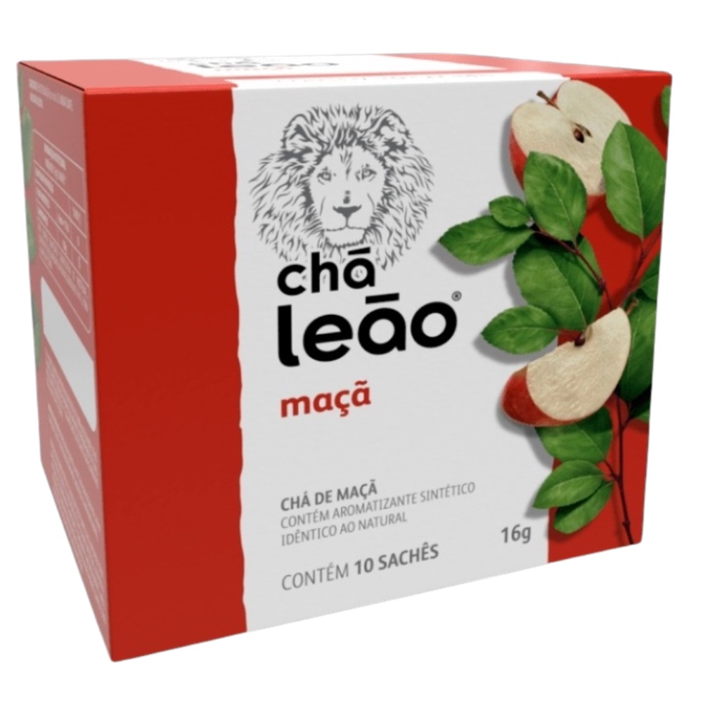 Cha Leao Premium, Maca, 10 saquinhos