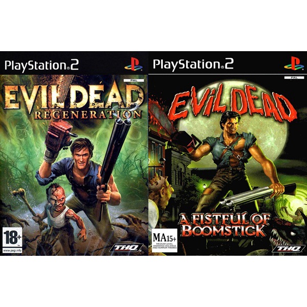 Kit Evil Dead Regeneration + A Fistful Of Boomstick (PS2)