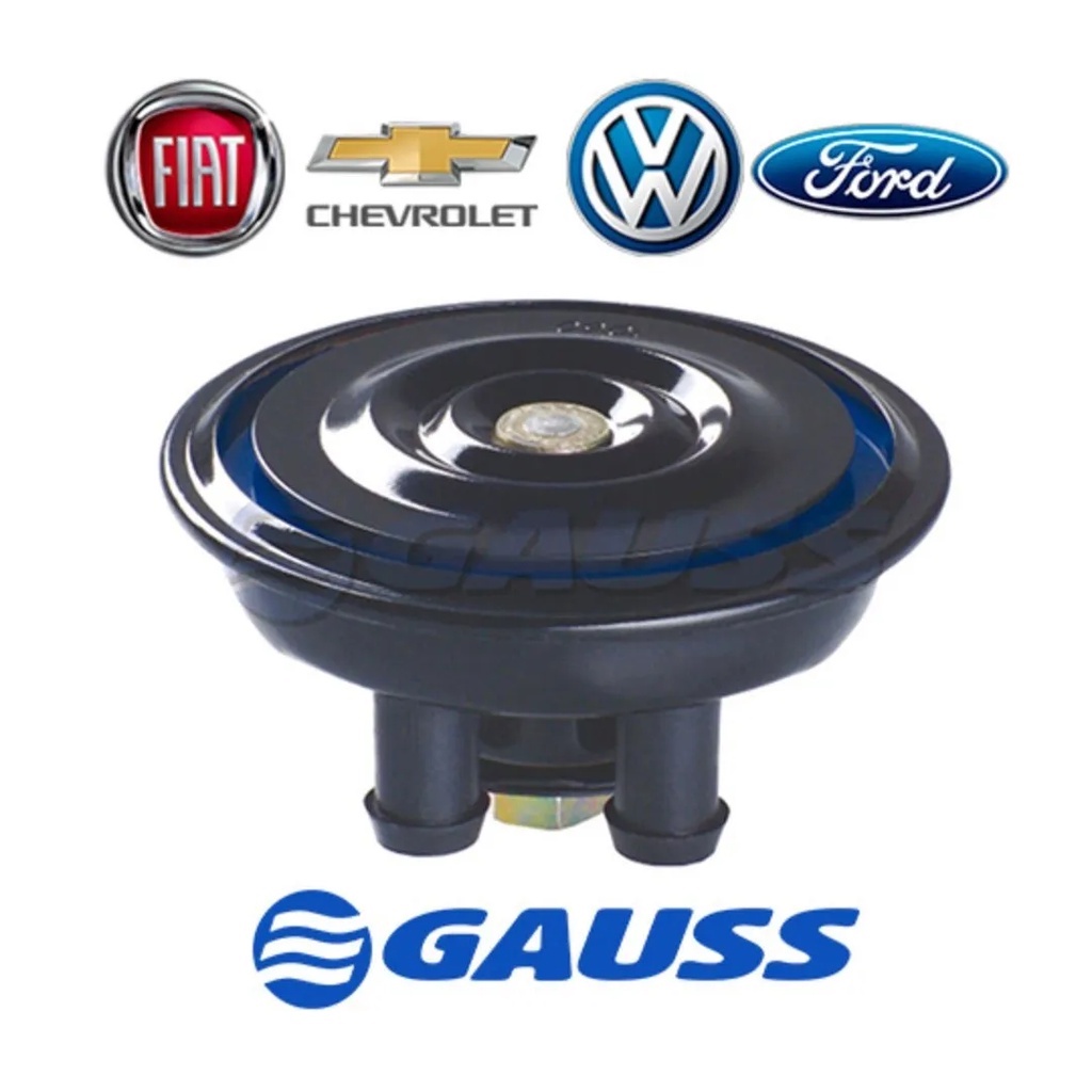 Buzina Gauss Elétrica Disco Simples 92 Mm 2 Terminais 12v em Oferta na Shopee