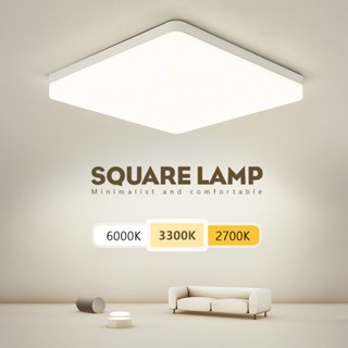 Luminária De Teto Para Sala 110V 220V Luminaria Painel Plafon Sobrepor Moderna iluminaria De Teto Led 48W 36W 24W 18W Decoração Quarto Infantil Cozinha