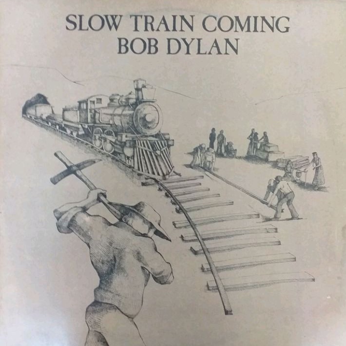 Bob Dylan - Slow Train Coming - lp - vinil com encarte - primeira prensagem