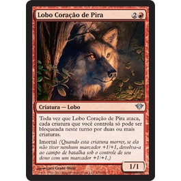 Lobo Coração de Pira (Lobo) - Magic The Gathering