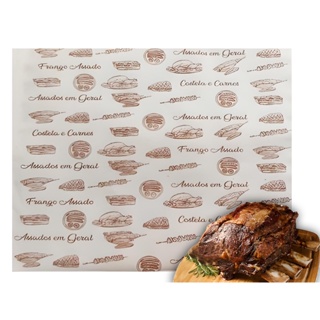 Papel Acoplado P/ Assados - Costela 75x60 5 kg em Oferta na Shopee