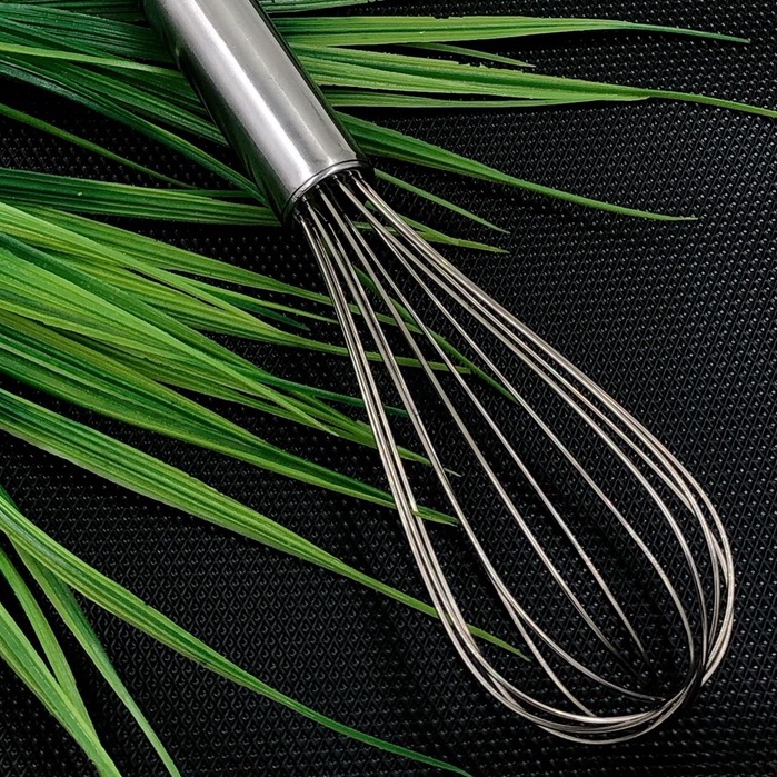 Fue Batedor De ovos Claras Massas Preparo de Sobremesas Bolos E Molhos Fue Inox Reforçado 22 Cm Clink