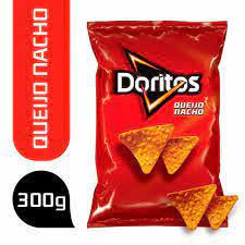 Doritos Nacho 300 Gramas/batata Ruffles 300 Grama/cebolitos 190 Gramas( Gigante )