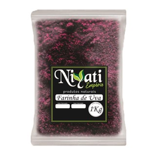 Farinha de Uva Pura 1Kg 100%Natural Qualidade Premium