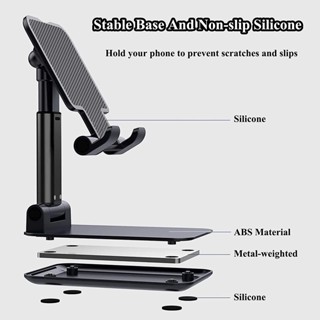 PROMOÇÃO！Atualizar！Suporte Para Celular e Tablet Dobrável Portátil Ajustável Apoio Mesa #1