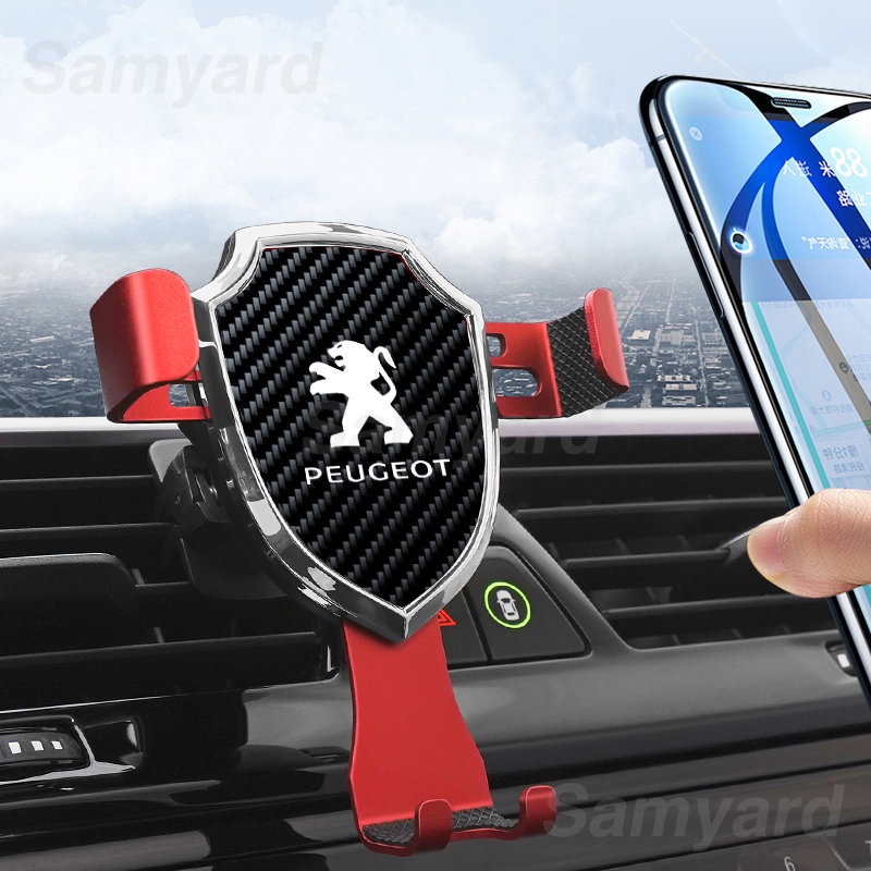 Suporte Universal Para Celular Carro Clipe De Montagem De Ar Peugeot 207 208 301 307 308 508 2008 3008 5008 Acessórios