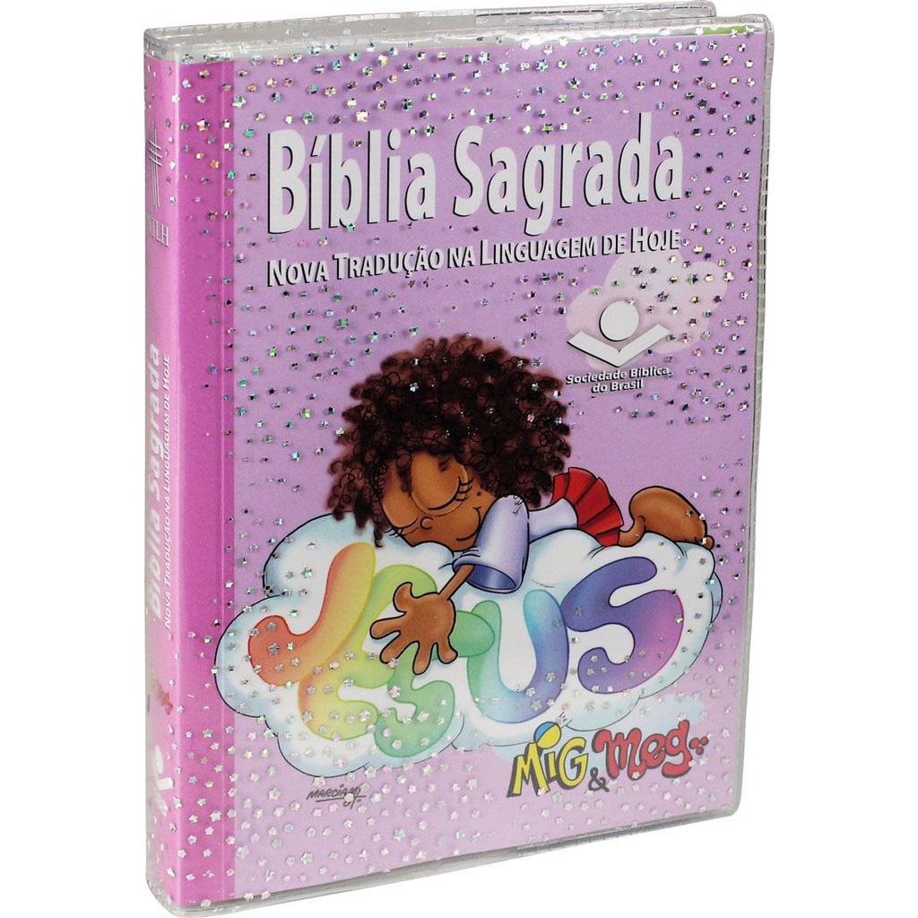Bíblia Sagrada Mig e Meg | Brochura | Feminina em Oferta na Shopee