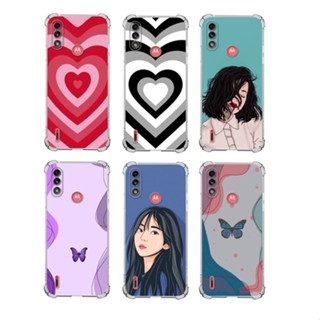 Capa TPU Estampas Variadas Capinha Case Motorola E7 POWER