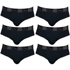 Kit com 6 Cuecas Zorba Slip 0716-1