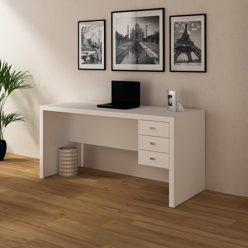 Escrivaninha Multimóveis CR25023 Branca em Oferta na Shopee