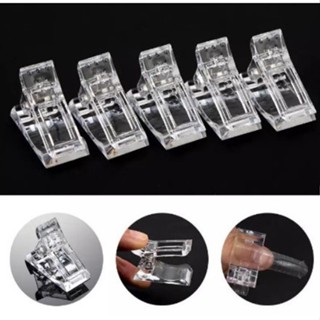 10 Presilhas para molde F1 polygel poligel presilha para alongamento de unhas nail desing manicure /kolkolybeleza