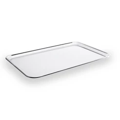 Bandeja Retangular Brinox Arienzo 48 x 32 cm Aço Inox