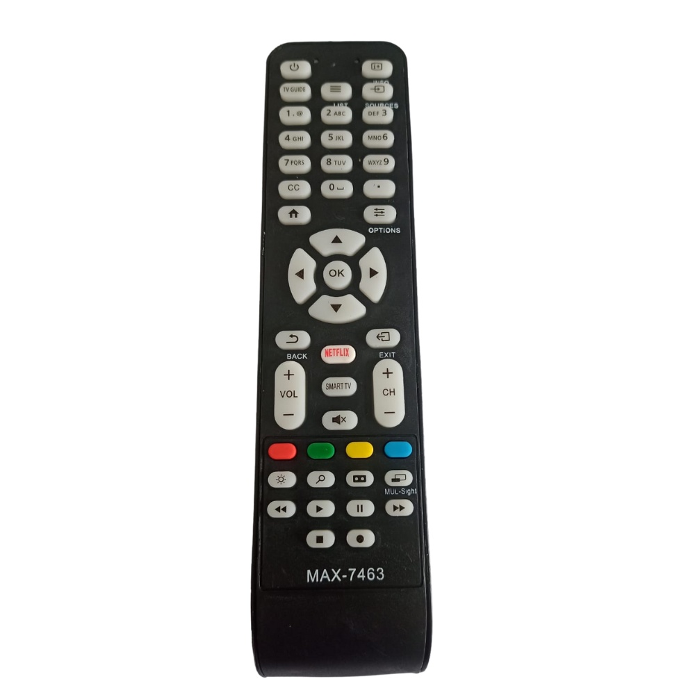Controle Remoto Compatível Aoc Smart Botão Netflix Le-7463 em Oferta na Shopee